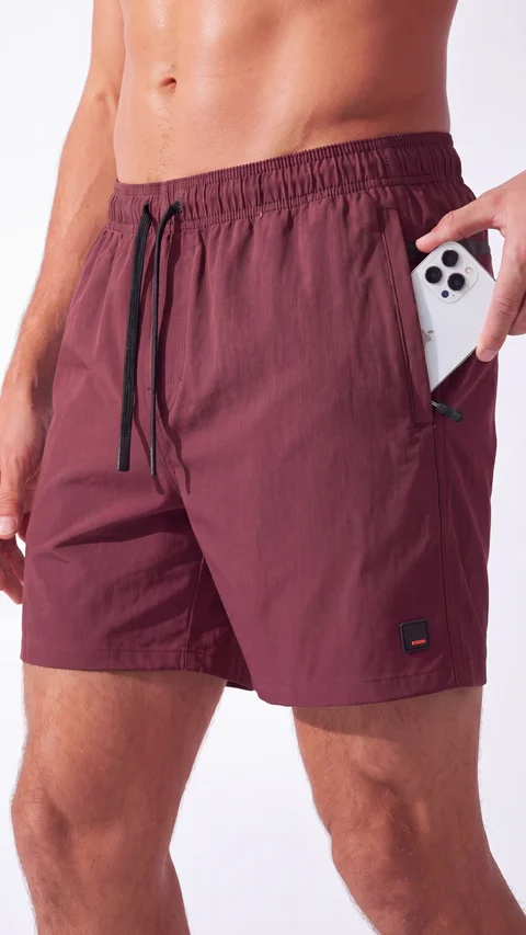 DaAqua Swim Shorts Sundown Wine