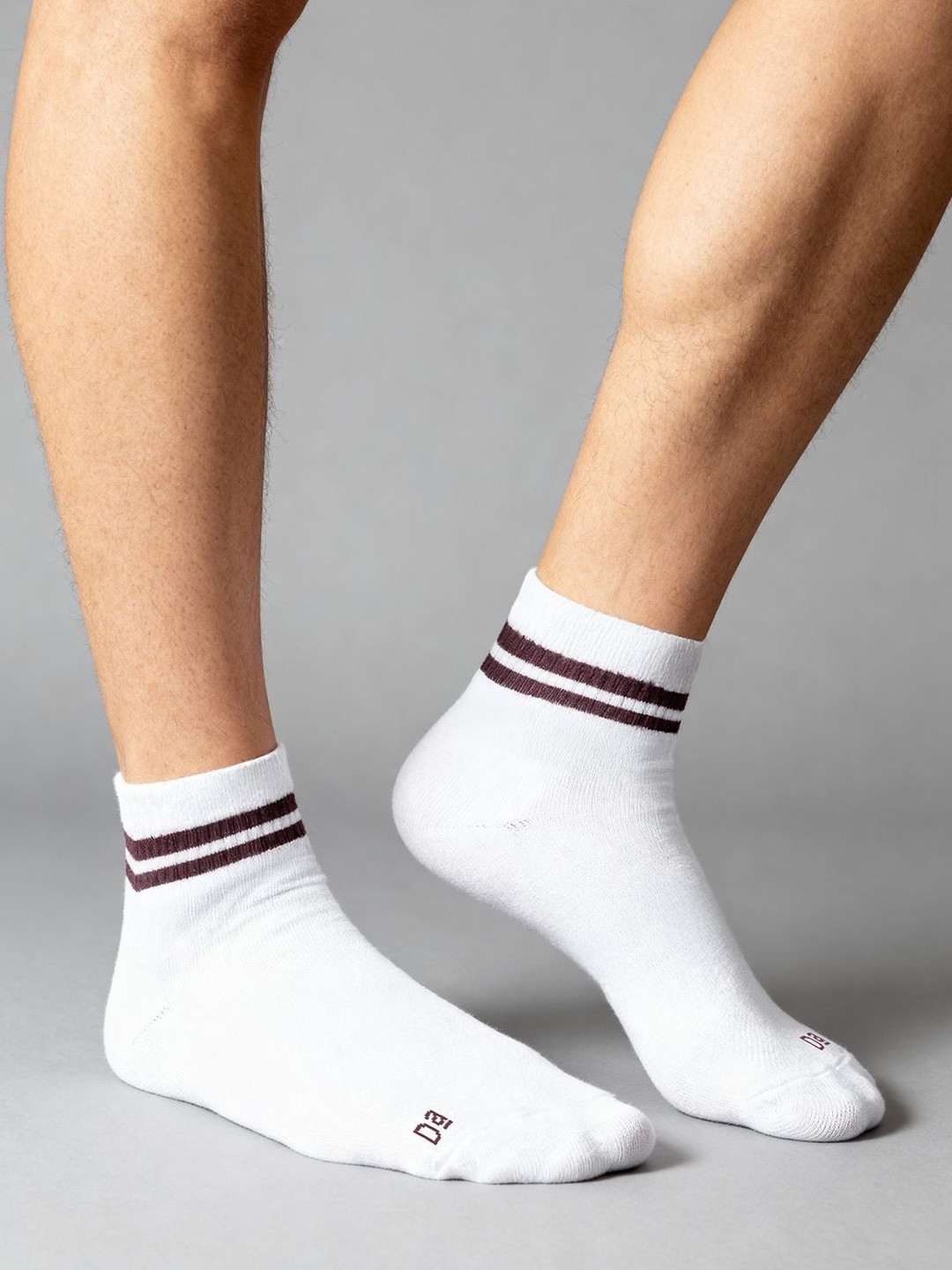 Aloe-Socks Above Ankle Socks Strike White, Accent White, Sail White