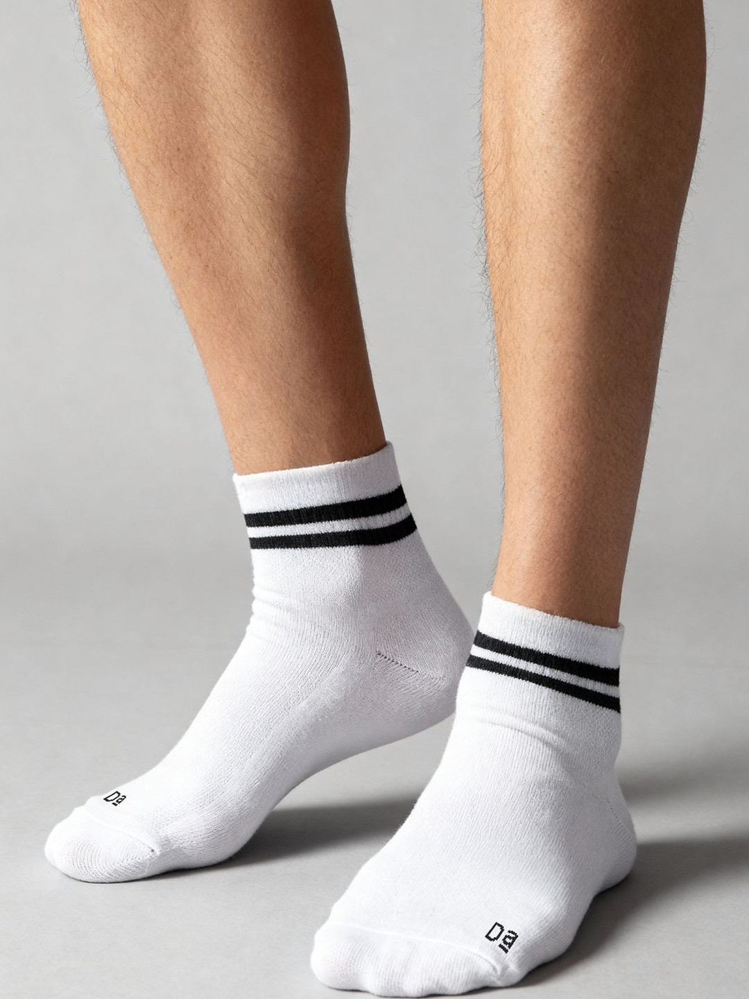 Aloe-Socks Above Ankle Socks Strike White, Accent White, Sail White