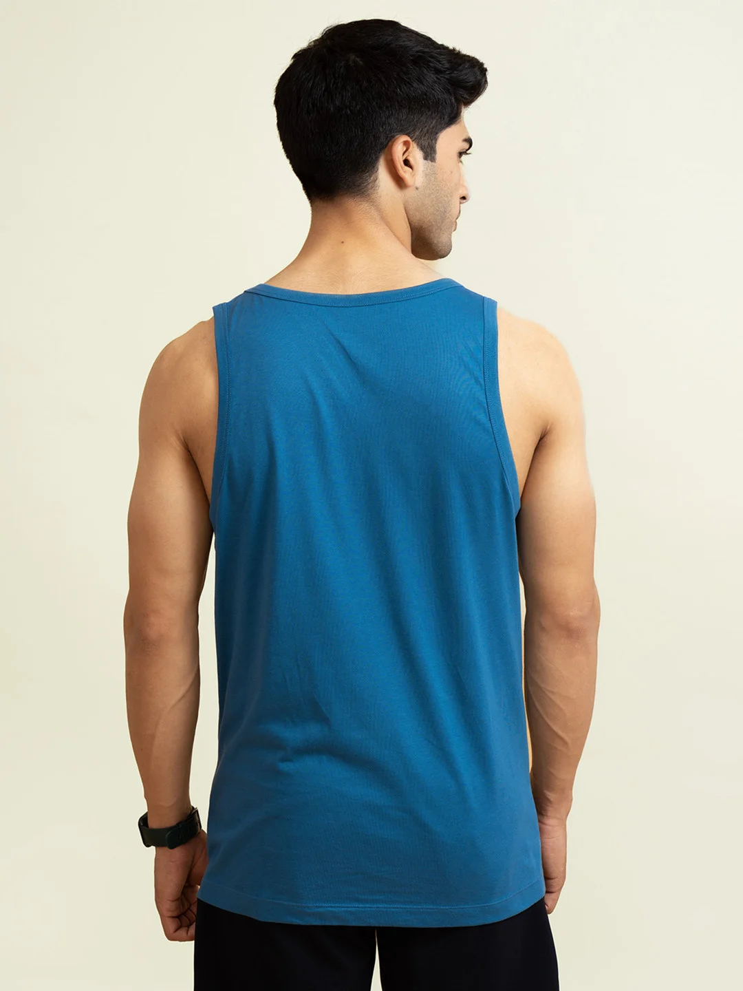 Fluid Casual Tank Tops Steel Blue