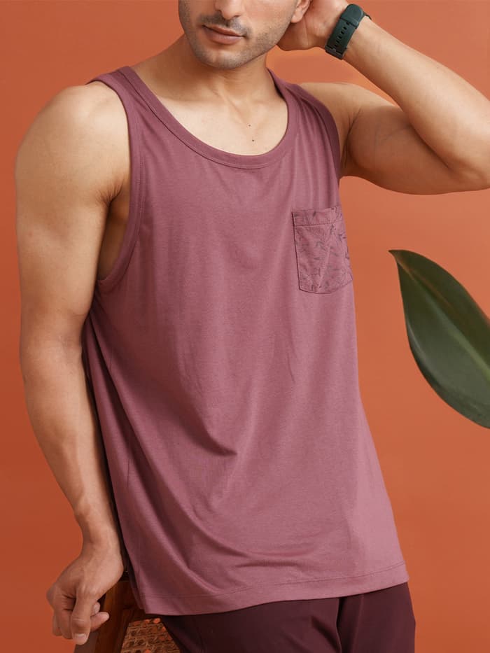 Fluid Casual Tank Tops Wild Red