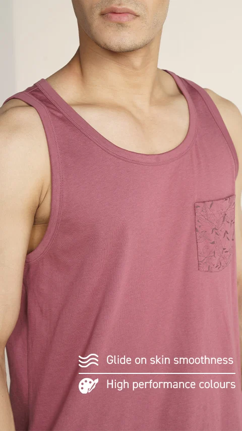 Fluid Casual Tank Tops Wild Red