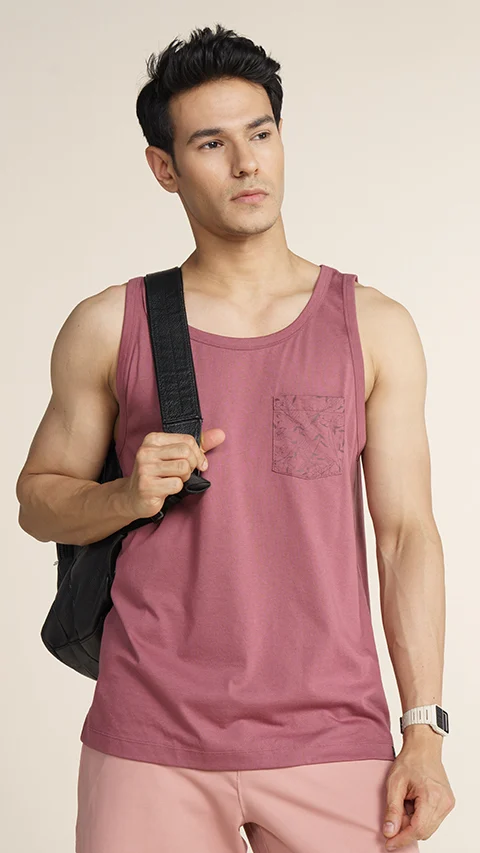 Fluid Casual Tank Tops Wild Red