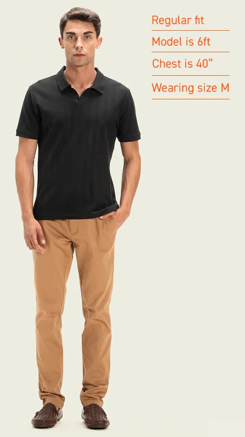 Statement Textured Polo T-Shirt Phantom Black