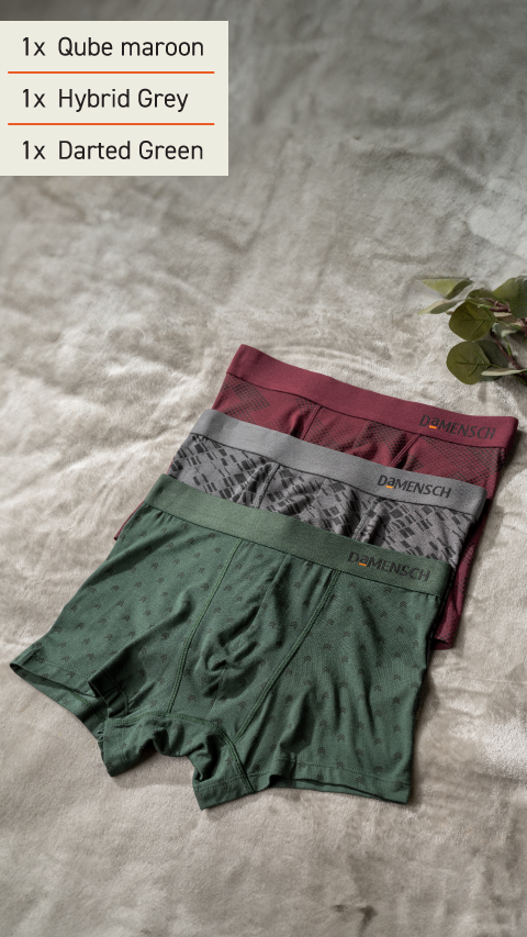 The Long Weekender 2- Deo-Soft Trunks (Pack of 3)