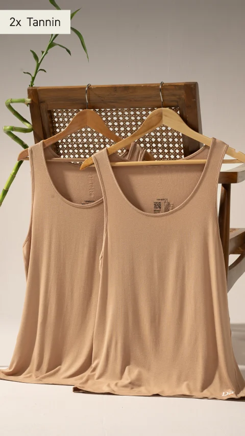The Weekend Bamboo Vest Box-B (Pack of 2)
