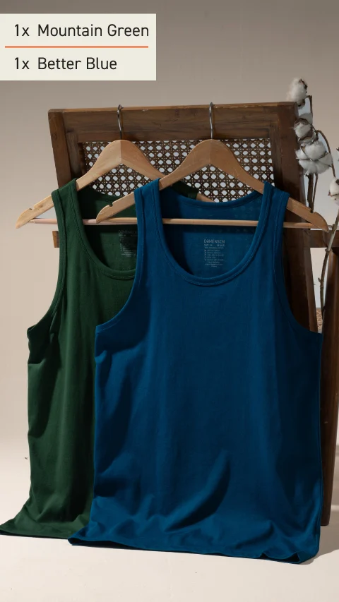 The Weekend Cotton Vest Box-C (Pack of 2)