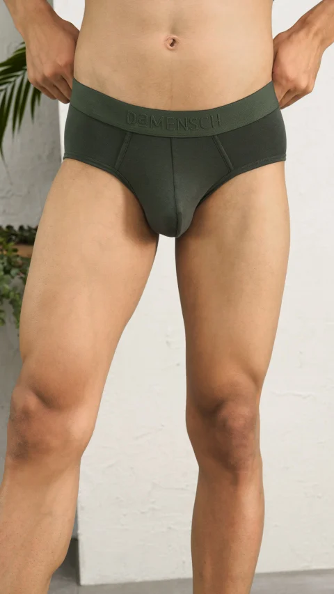 The Long Weekender Deo-Soft Briefs Box-D (Pack Of 3)