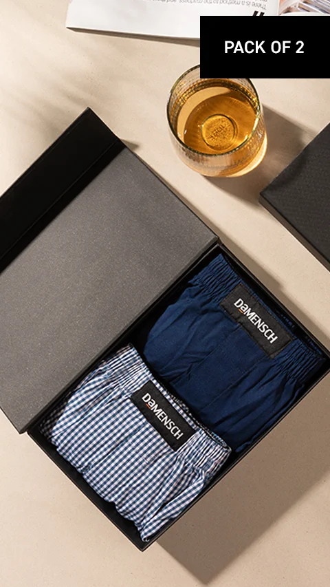 The Weekend Boxer Shorts Box-D (Pack of 2)