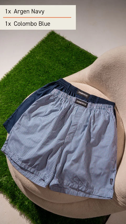 The Weekend Boxer Shorts Box-D (Pack of 2)