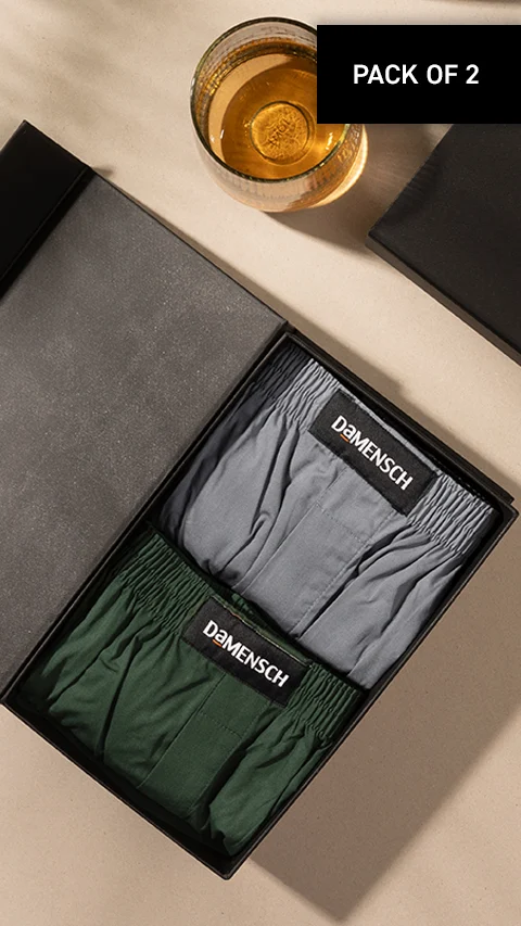 The Weekend Boxer Shorts Box-G (Pack of 2)