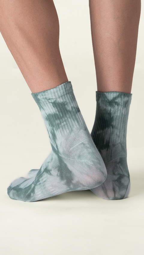tie dye socks ankle