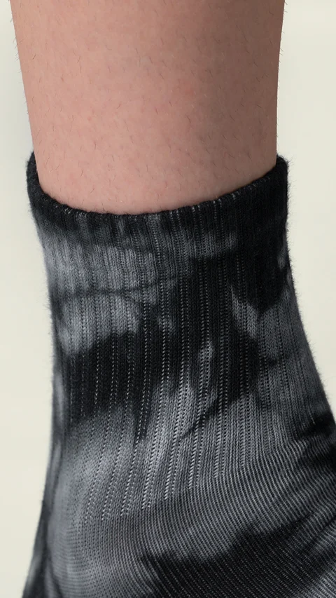 Statement Tie-Dye Above Ankle Socks- Mystic Midnight