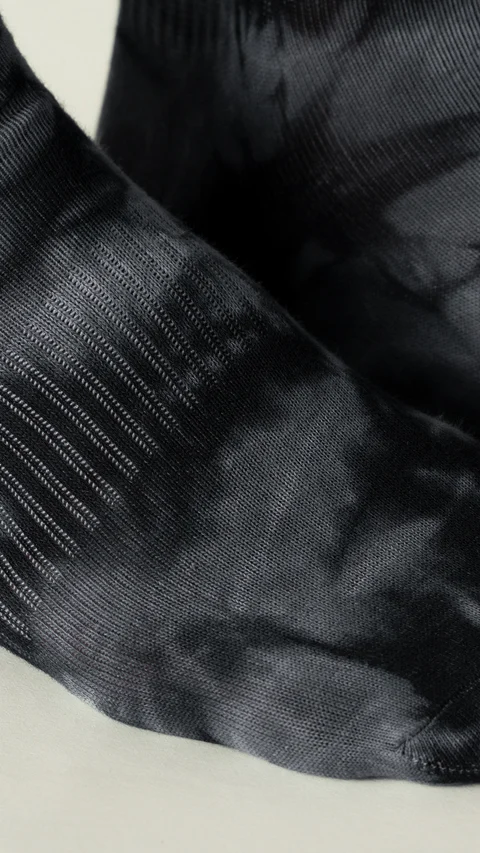 Statement Tie-Dye Above Ankle Socks- Mystic Midnight
