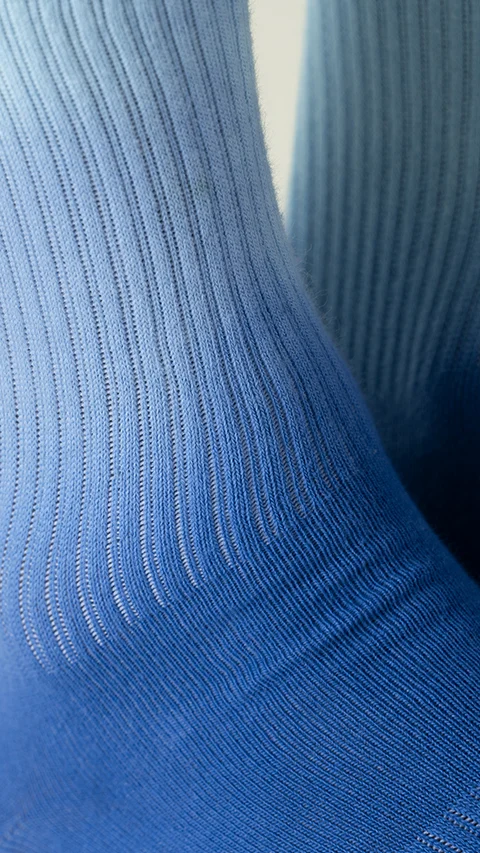 Statement Tie-Dye Calf Length Socks- Dark Waters