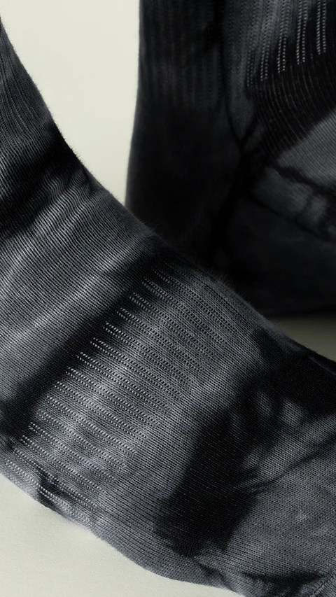 Statement Tie-Dye Calf Length Socks- Mystic Midnight