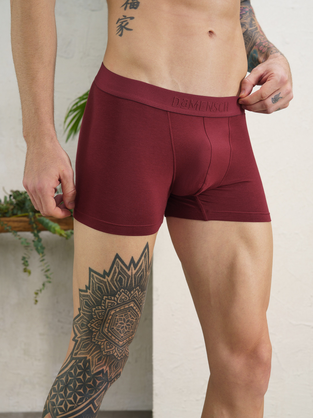 Deo-Soft Trunks Ruby Red