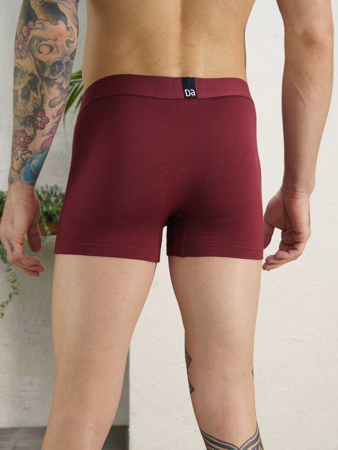 Deo-Soft Trunks Ruby Red