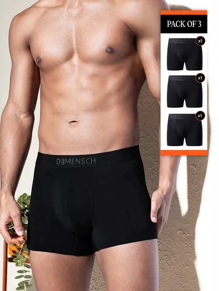 Deo-Soft Trunks Wayn Black