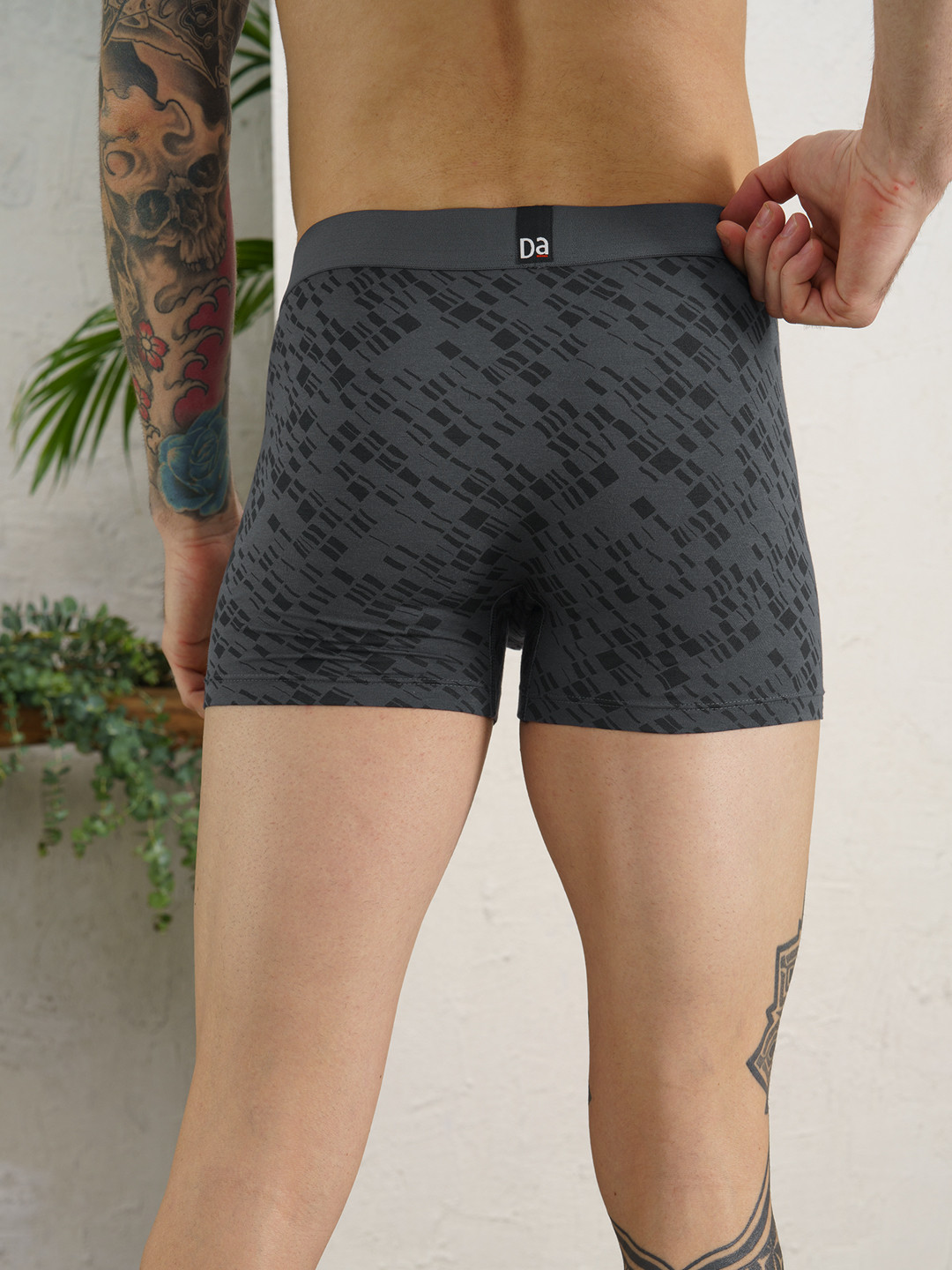 Deo-Soft Trunks Hybrid Grey