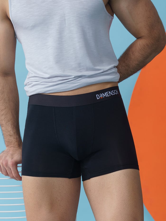 Deo-Soft Trunks Bold-Complete Black