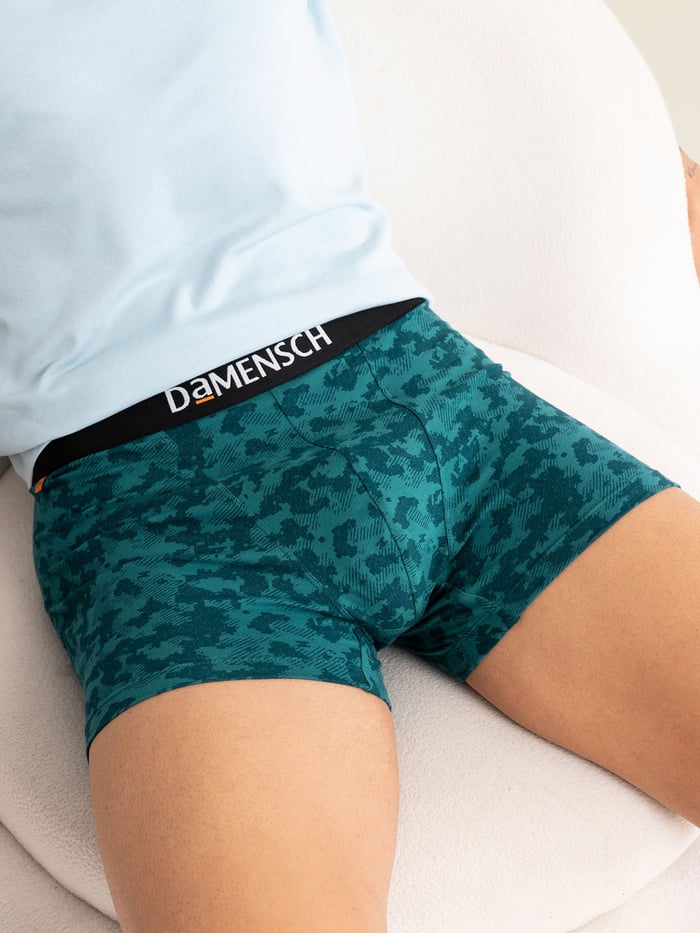 Deo-Cotton Trunk- Colonial Blue