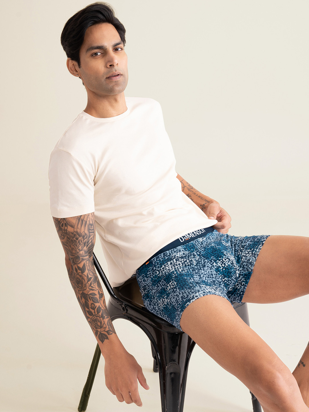 Value Deal Deo-Cotton Trunks- Forest Biome, Soft Chambray
