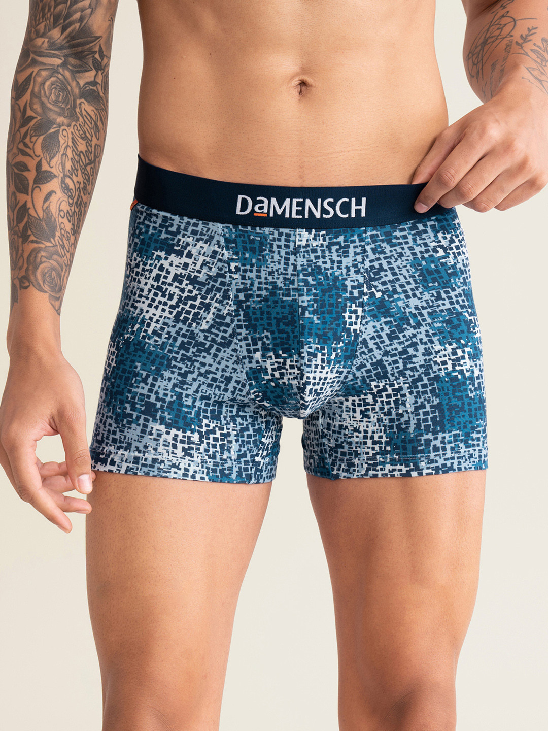 Value Deal Deo-Cotton Trunks- Forest Biome, Soft Chambray