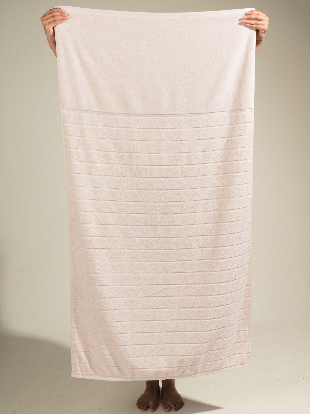 Better-Basic Bath Towels- Pack Of 2 (Serene Beige)