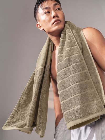 Better-Basic Bath Towel Sundown Beige