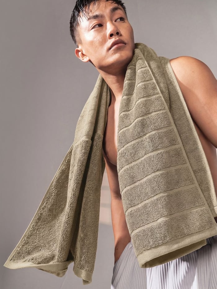 Better-Basic Bath Towel Sundown Beige