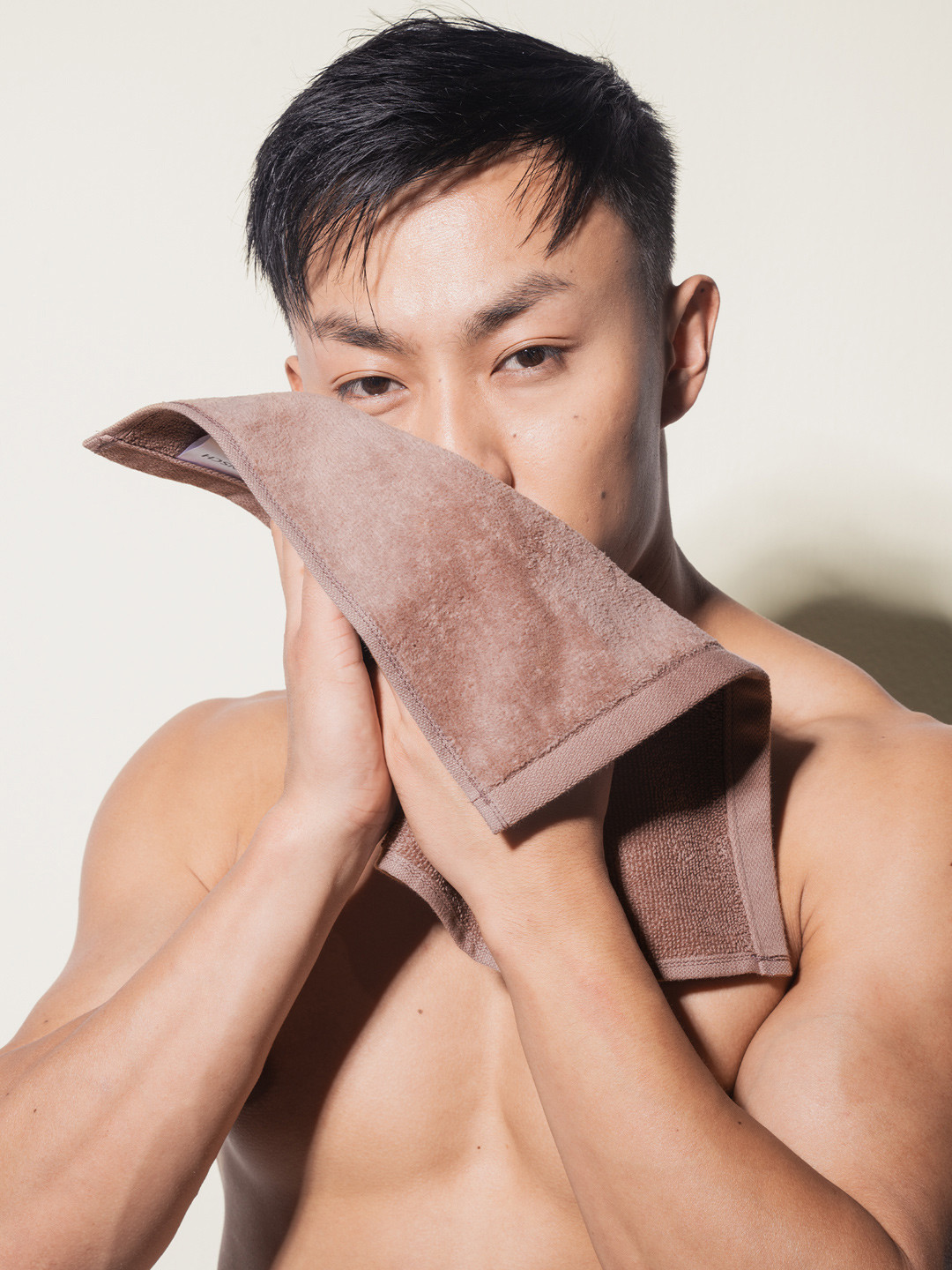 Better-Basic Face Towels- Pack Of 2 (Dusty Pink)