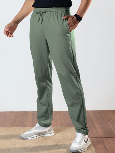 Statement Jersey Track Pant Prime Green