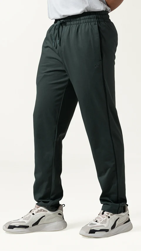 Statement Jersey Track Pant Grey Green