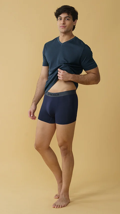 Deo-Soft Trunks Denim Blue- Old