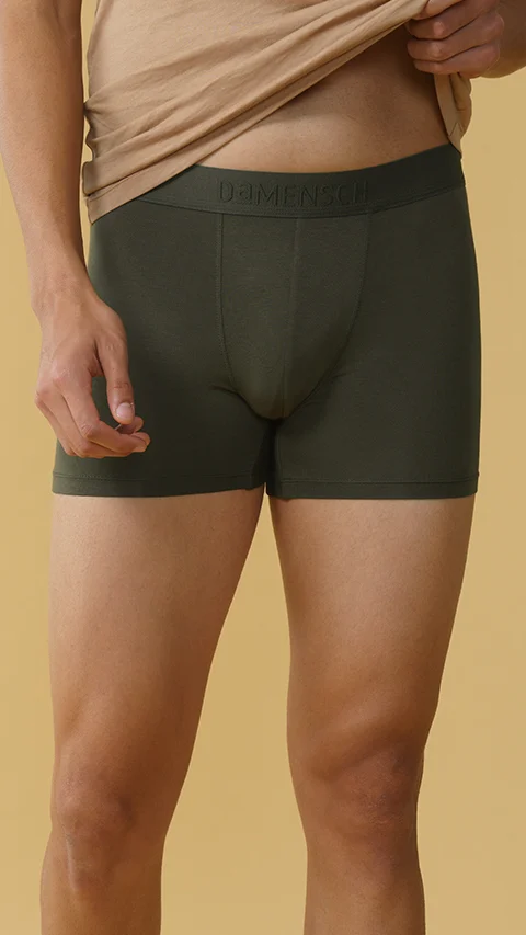 Value-Deal Deo-Soft Trunks Denim Blue, Grey Green