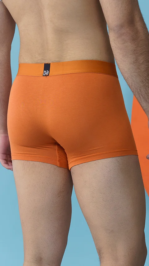 Value-Deal Deo-Soft Trunks Complete Black, Gold Flame