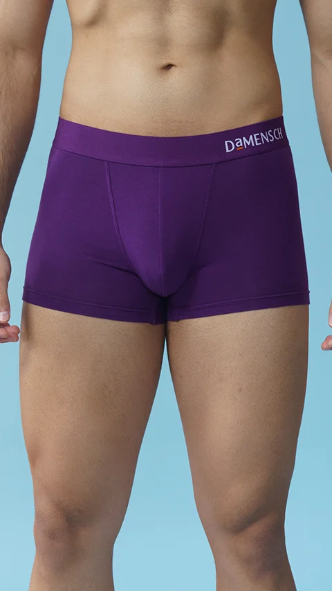Value-Deal Deo-Soft Trunks Gold Flame, Very Voilet