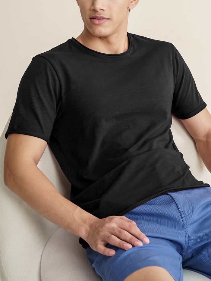 Fluid Tees Jet Black