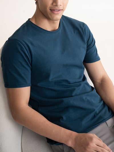 Fluid Tees Teal Blue