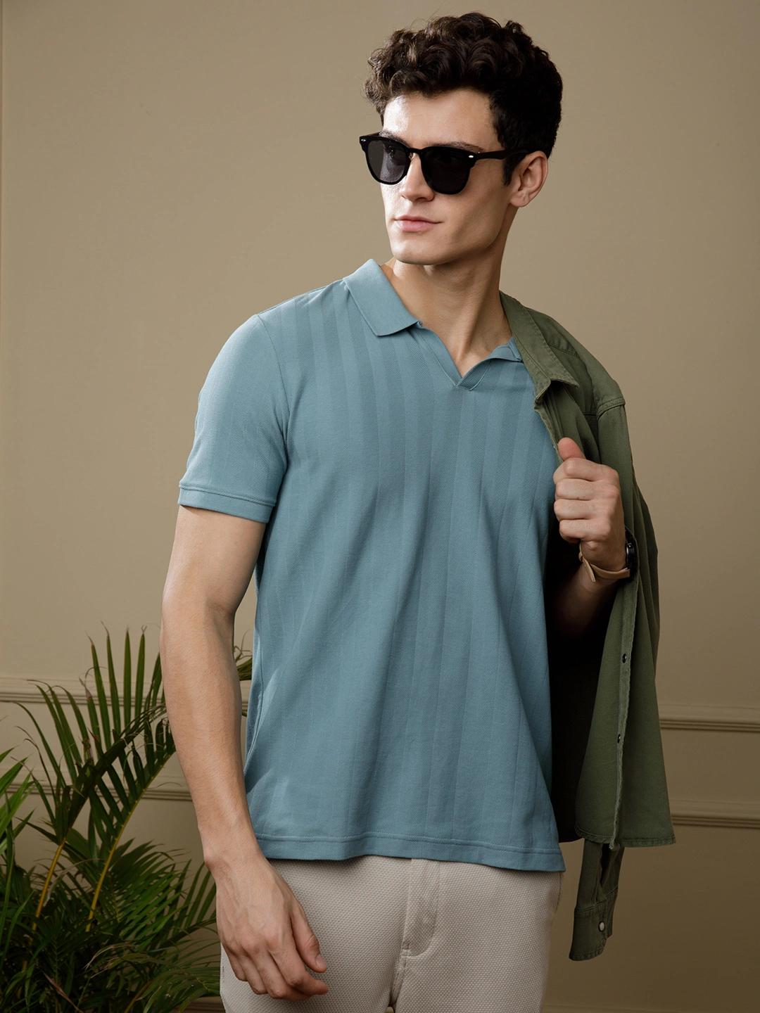 Crew Neck Tshirt Vortex Solid Basic