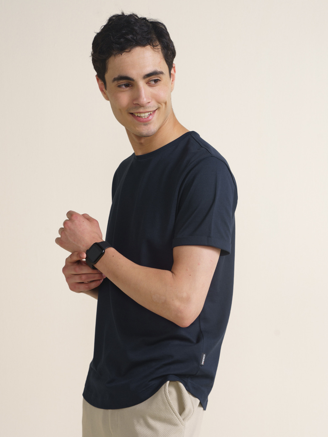 Constant All-Degree Pique T-Shirts Solid Nomad Navy