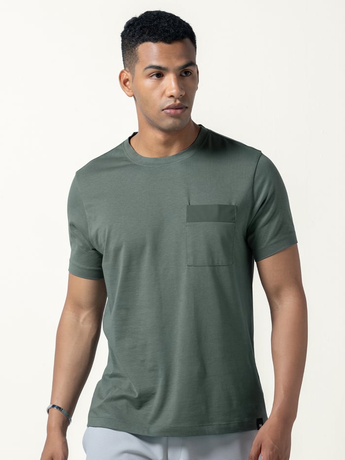 Breeeze Ultra-Light Pocket T-Shirt Fusion Teal