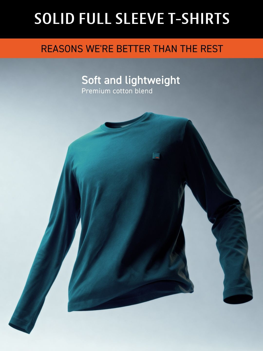 Fluid Full Sleeve T-Shirts Acadia Brown
