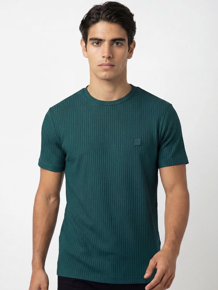 Striped T-Shirts Balmy Green