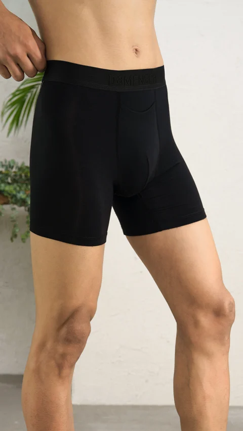 Deo-Soft Boxer Briefs Jet Black