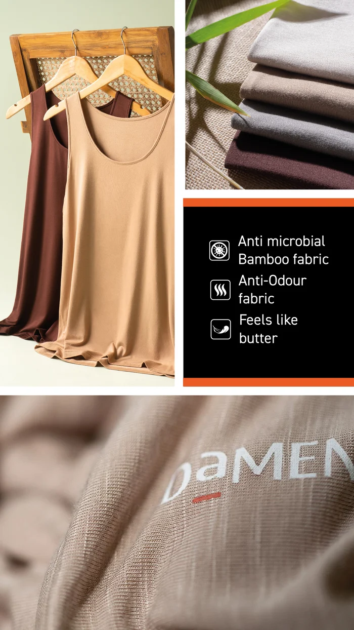 Value-Deal Neo-Skin Vests Breezy Beige, Ice Blue