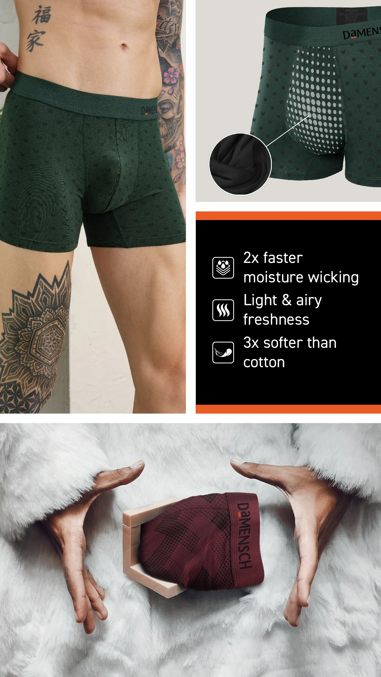 Deo-soft Trunk Underwear for Men at Best Price - DaMENSCH