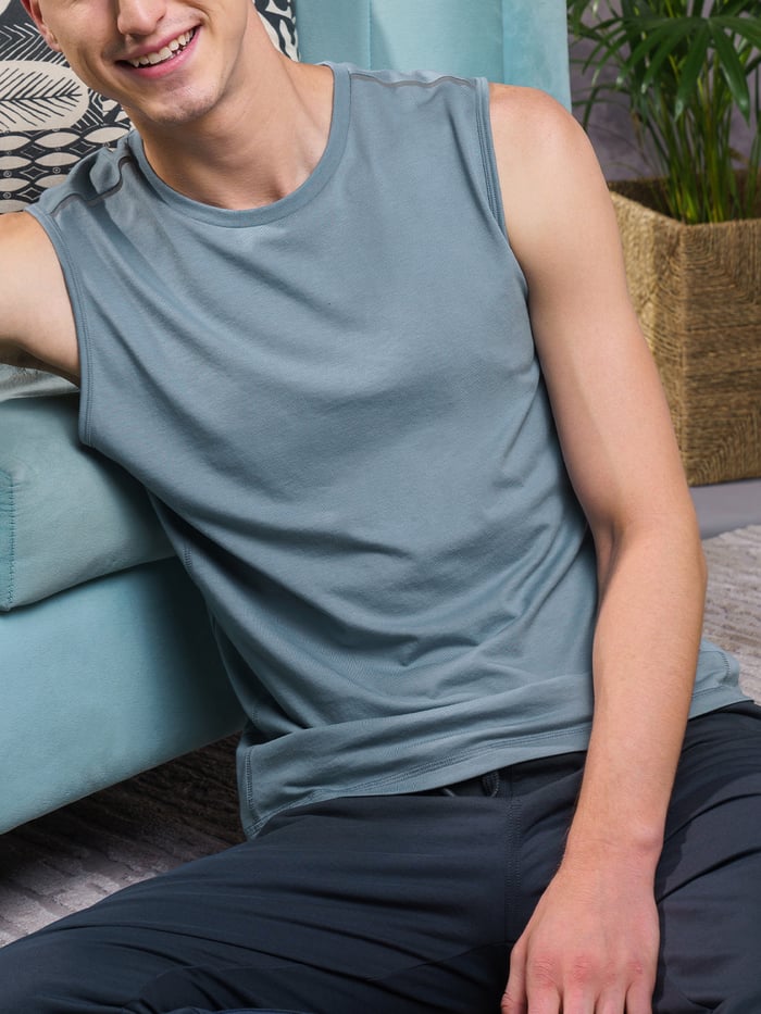 Breeeze Tank Top Breeze Blue