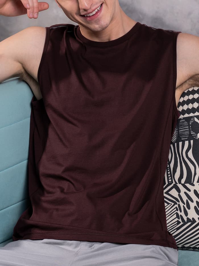 Breeeze Tank Top Port Wine